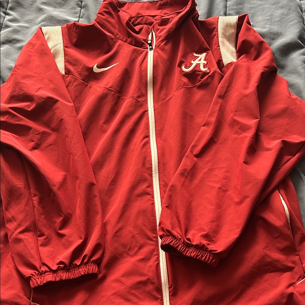 Nike Crimson Alabama Windbreaker